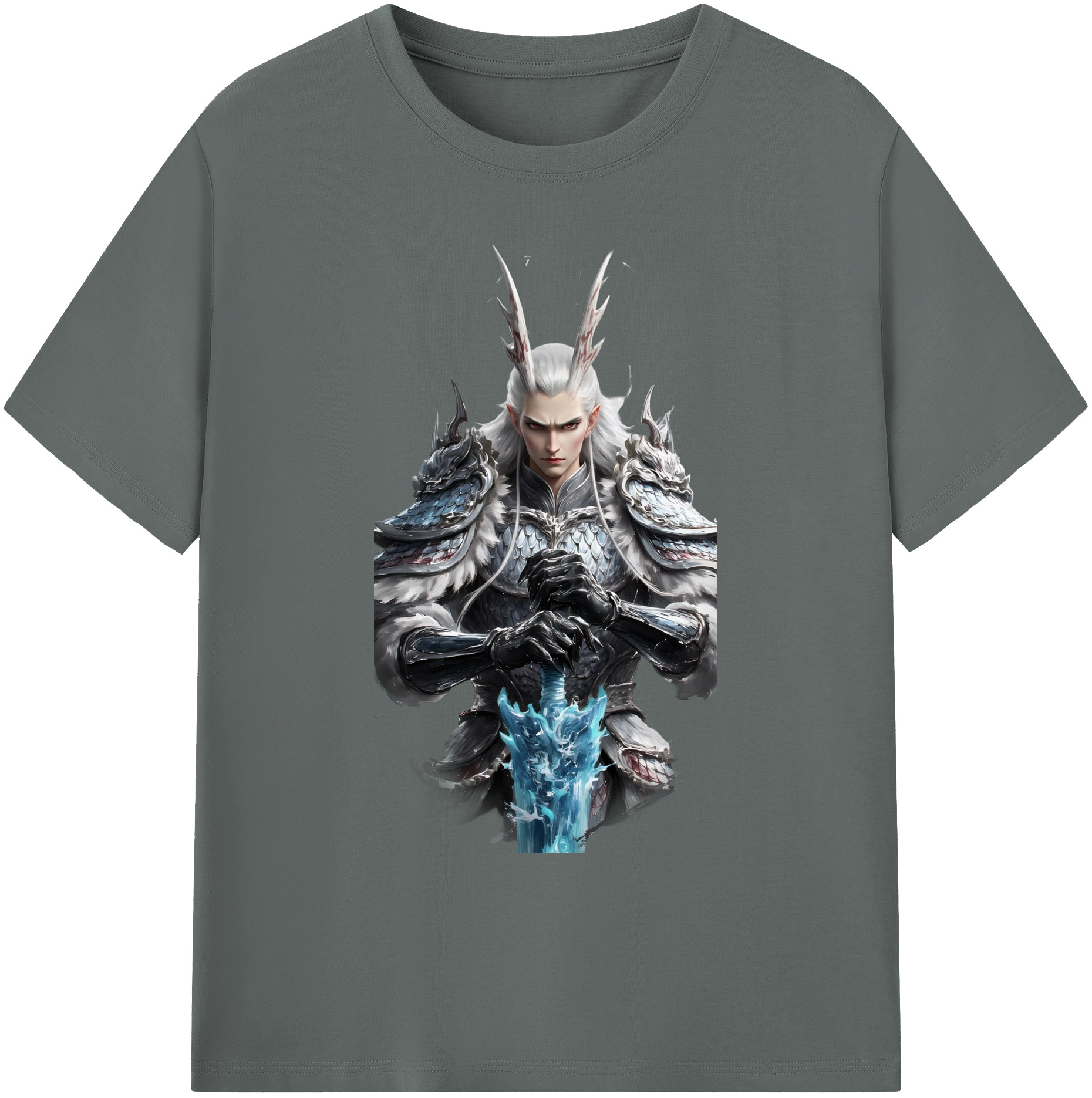 （画像用） Ne Zha 2 ナタ 魔童の大暴れ 綿100％ メンズ半袖Tシャツ｜肌触りやわらか＆通気性